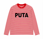 Red & White PUTA longsleeve shirt